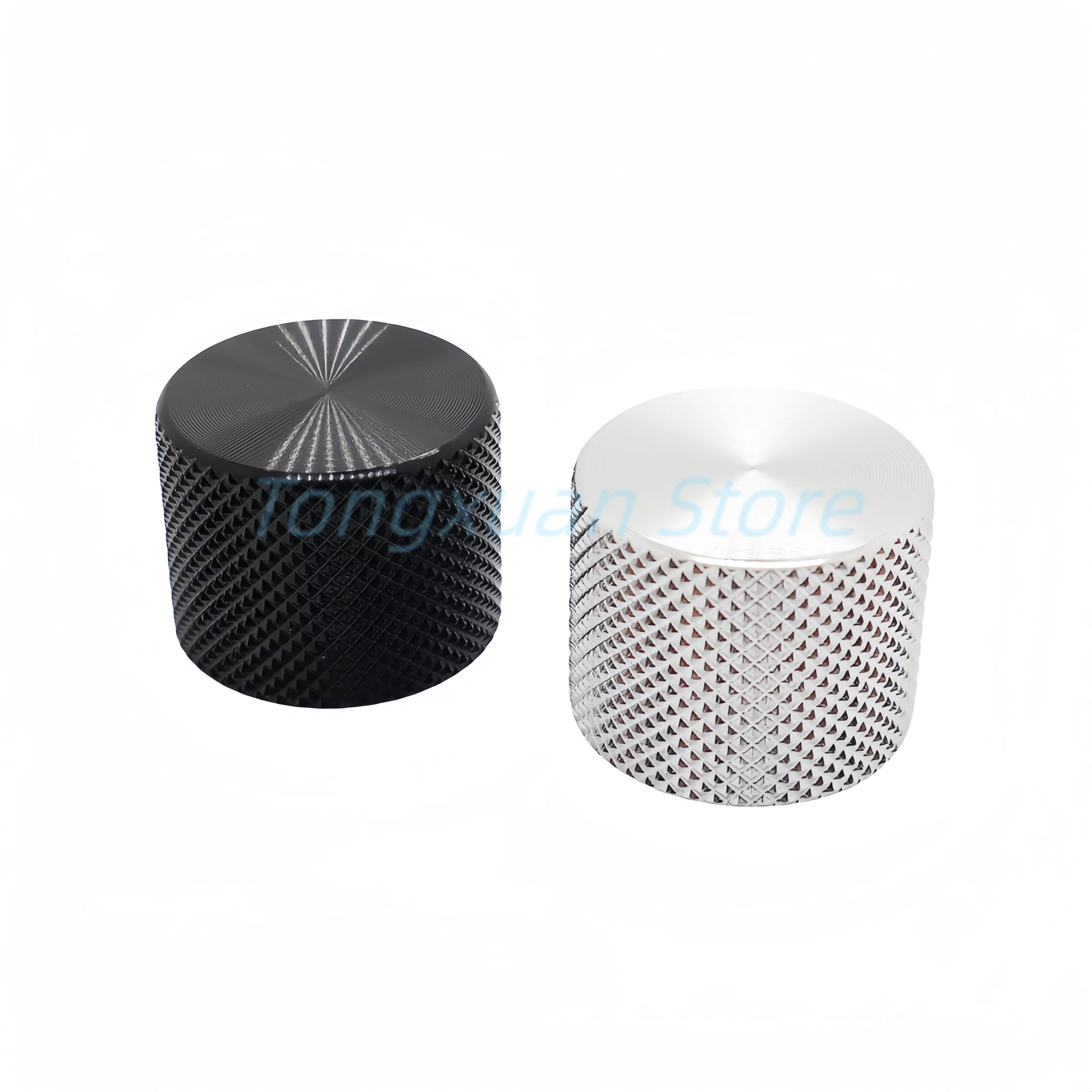 Potentiometer Knob Cap Aluminum Knob 1pc Aluminum Alloy Knob Cap 21.5x17mm Car Volume Navigation Button Volume Potentiometer Switch Amplifier Knob 6mm Plum D Shaft