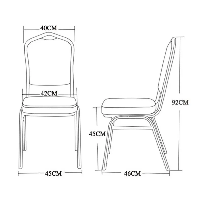 Wedding Chair Covers Spandex Stretch Slipcover for Restaurant Banquet Hotel Dining Party Universal Chair Cover 6