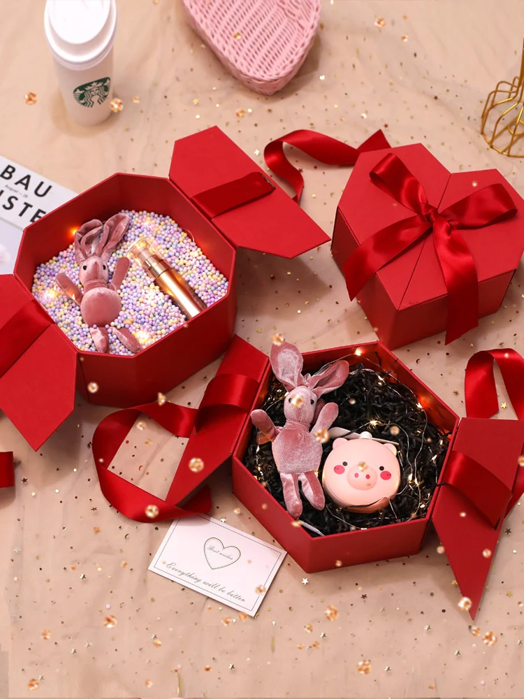 

New Year Gift Box Gift Box Gift Box Creative Perfume Lipstick Box Paper Box