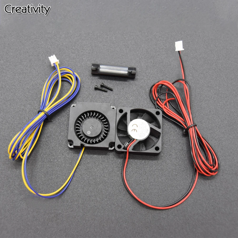 3D Printer Fan 4010 Fan 24v Black Plastic Extruder Cooling Fan For Ender3 V2 Ender3 / Ender3Pro CR10 3D Printer Accessories