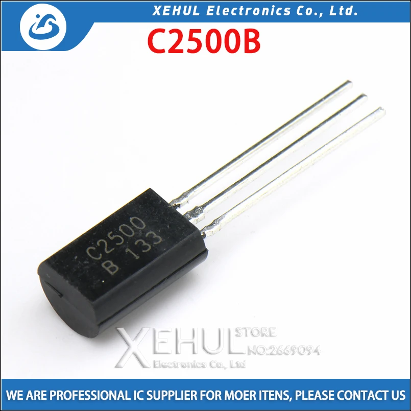 

200PCS DIP Transistor 2SC2500 C2500 TO92 NPN 2A / 30V low power transistors