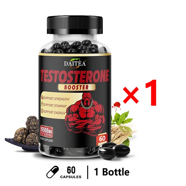Daitea Testosterone Booster For Men Increase Length Endurance Maca testosterone-booster