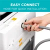 Small Portable Washer,Washing Machine for Household Use,Portable Washer 3.0 Cu.Ft.with 6 Cycles, Transparent Lid & LED Display 4