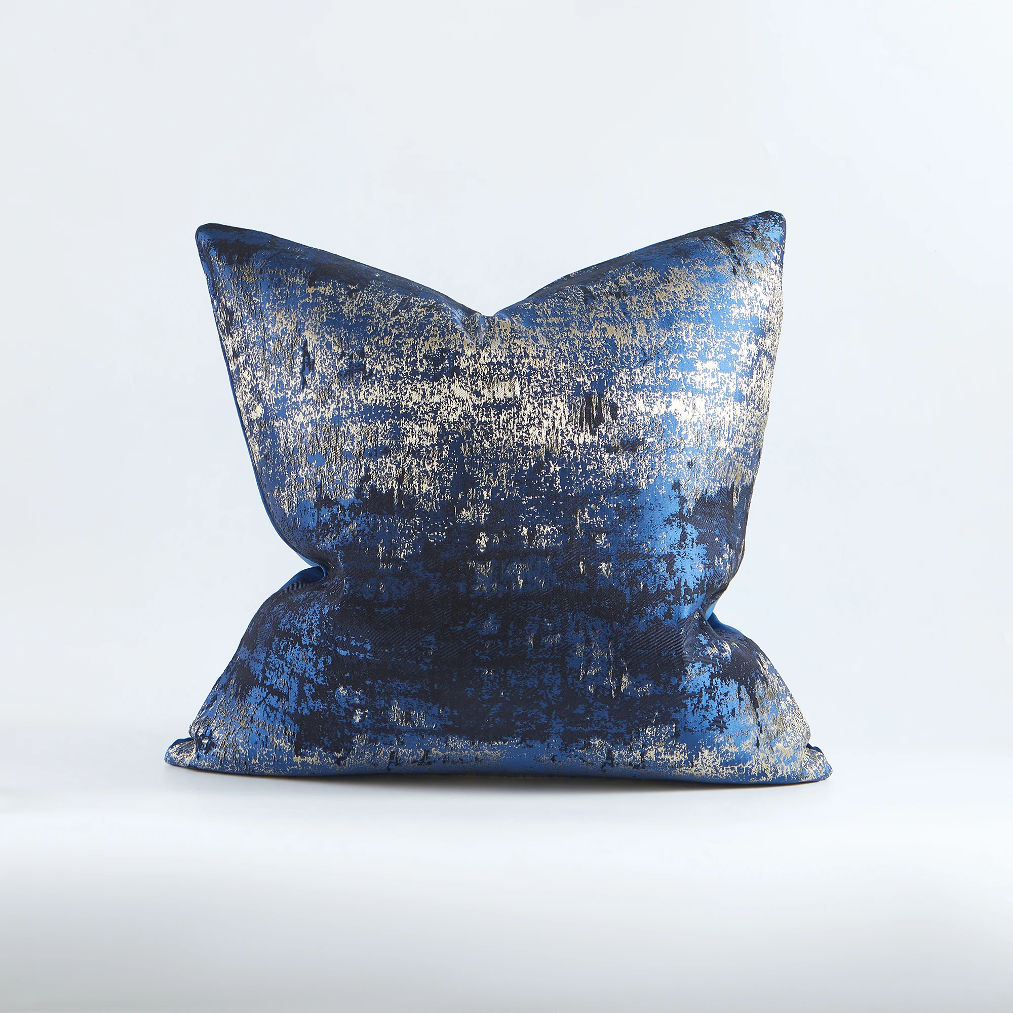 Pillow Covers Silver And Navy Cushions Luxury Navy And Gold - Main Image