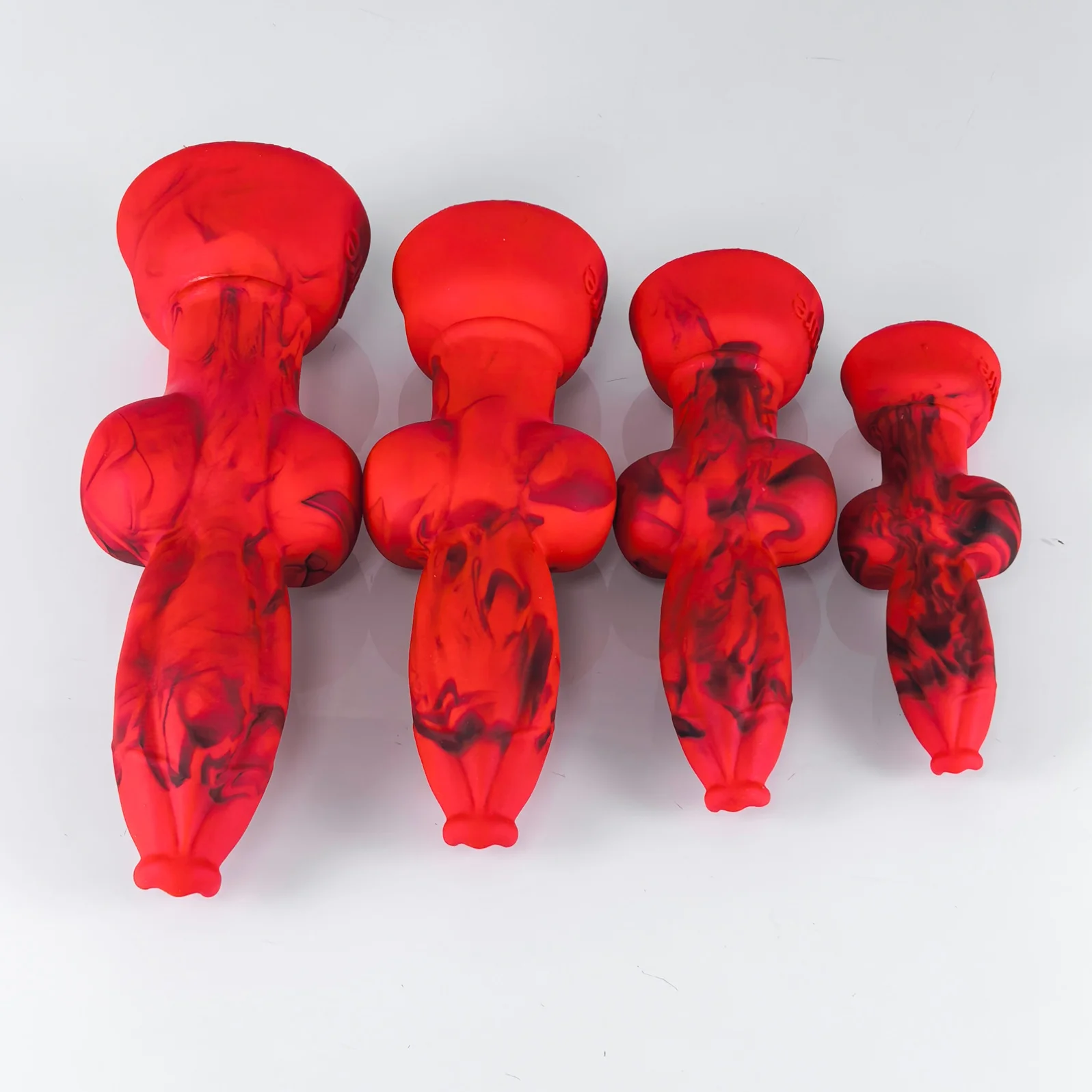 Dildo gigante rosso, dildo realistico, plug anale, dilatazione anale, resistente, morbido silicone, ventosa, giocattoli sessuali per donne e uomini, massaggio prostatico 18_voghion.com
