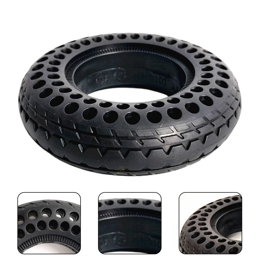 

7 Inch 7x2 Electric Wheelchair Front Wheel Solid Tyre Black Rubber Lightweight Baby Carriage Tire 50mm 420g Scooter Accessories