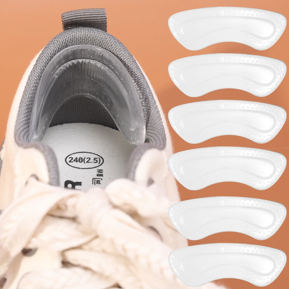 Heel protector Heel insoles 2/4pcs Invisible silicone gel heel protectors water-proof patches insoles