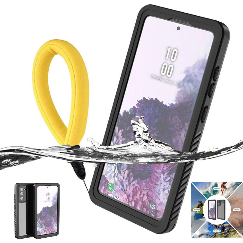 

2M IP68 Waterproof Case For Samsung Galaxy S22 S21 Ultra FE S20 Plus S10 S9 S8 Note 20 Ultra Note 10 9 A51 A72 Diving Swim Cover