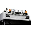 Front Headlights Lamp for 1/14 Tamiya RC Truck Scania 770s R620 R470 Trailer Tractor LESU Degree LED Dome Light Parts 1