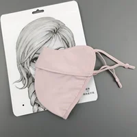 Nouveau modèle de masque facial en soie glacée, protection solaire pour l'été, voile de protection des yeux et des coins des yeux, protection solaire extérieure 2