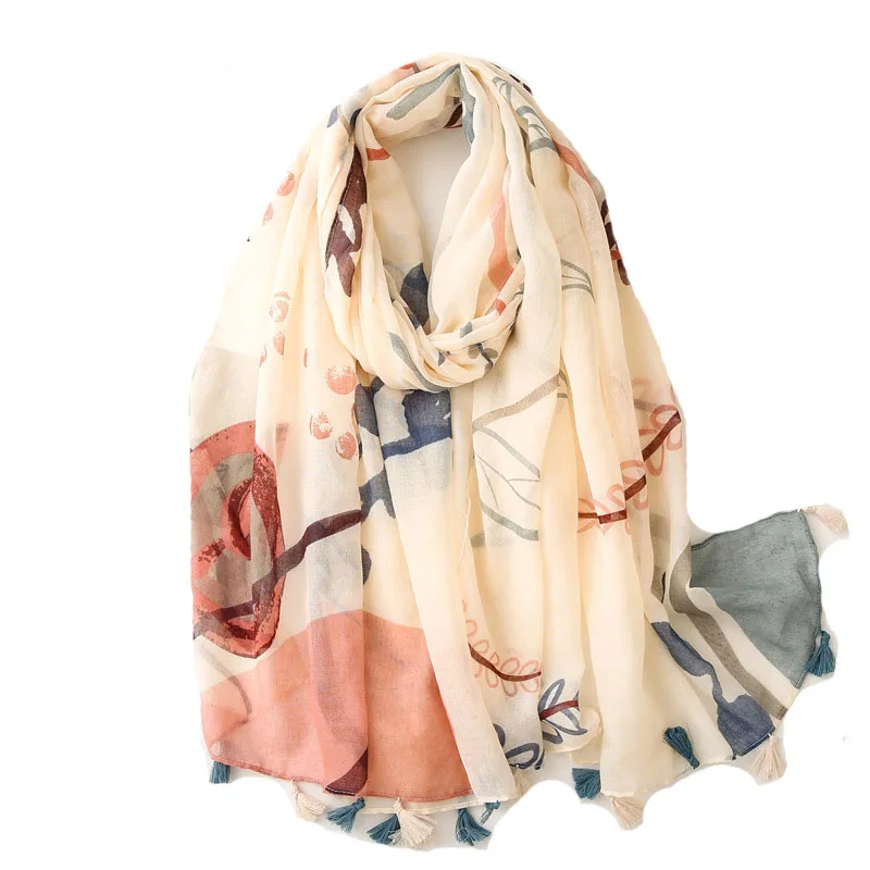 2022-newest-women-vintage-floral-pattern-scarf-cotton-voile-scarf-shawls-5colors