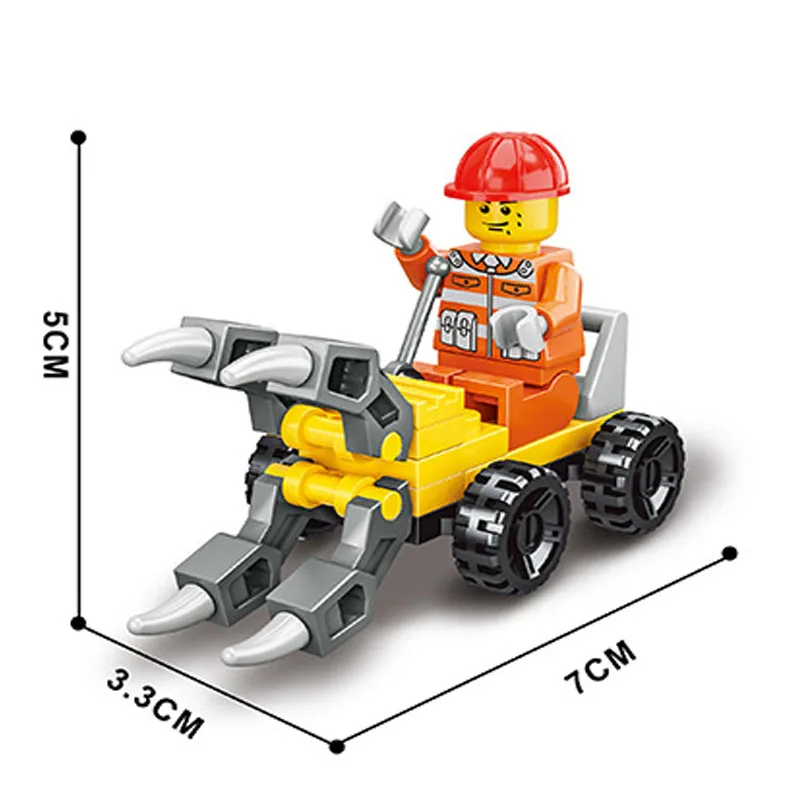 Princess Snack Car Building Set - Construction Brick Toy