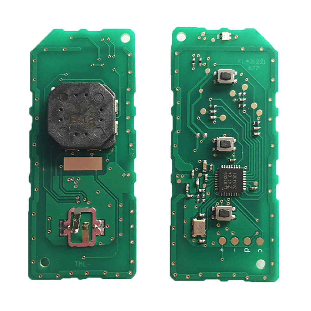 MKTD0 มอเตอร์สมาร์ทรีโมทคอนโทรลเปลี่ยนรถจักรยานยนต์ 2B Key Fob 47 ชิป 433MHz มอเตอร์สมาร์ทคีย์กุญแจมอเตอร์ไซด์สําหรับ Honda 2