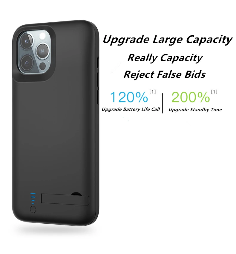 10000Mah Power Case For iphone 15 Plus 15 Pro Max Battery Charger