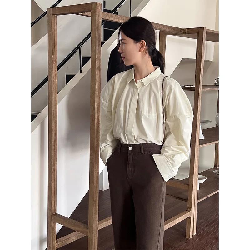 Fashion Design 2024 New Summer Streetwear Loose Blusas Mujer De Moda COTTON Shirt Women  Blusas Mujer