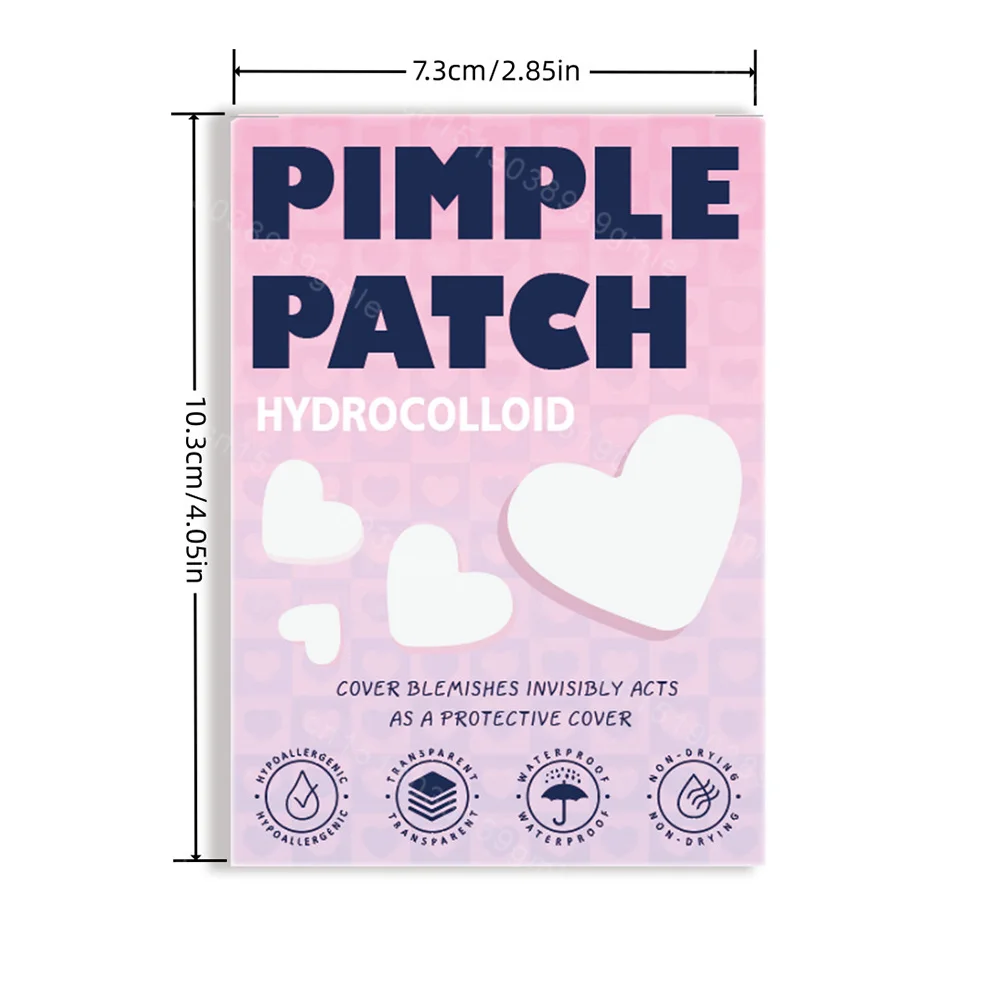 1260 Pieces of Multi-Color Star Acne Patches Facial Acne Patches Concealer Acne Patches and Pimples Patches Ultra-Thin and B