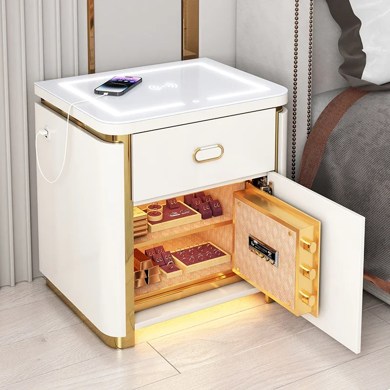 Furnitures Room Furniture Nordic Bedside Table Chests Drawers Luxury Cool Stuff Nightstands Design Unique Meubles Cabinet