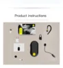 Sinorise SR-610 Mini Wireless Ear-hook Walkie-Talkie Earphone for Bar Hotel Beauty Salon (1pcs) 6