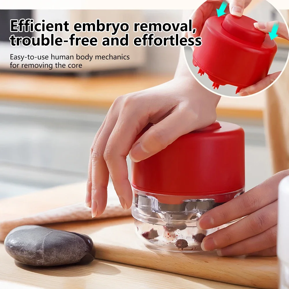 Easy Clean Fast Multiple Cherry Core Sharpeners Portable Cherry Olive&Red Date Core Sharpeners Baking&Handheld Processing Tool