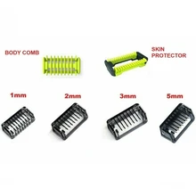 

Guide Comb 1/2/3/5 MM Shaving Razor Head Trim Skin Protector+Body Comb For Philips Norelco Oneblade QP25xx QP26xx QP65xx QP66xx
