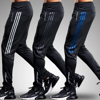 Männer  Hosen mit Taschen Fußball Training  Jogginghose Basketball  für Männliche