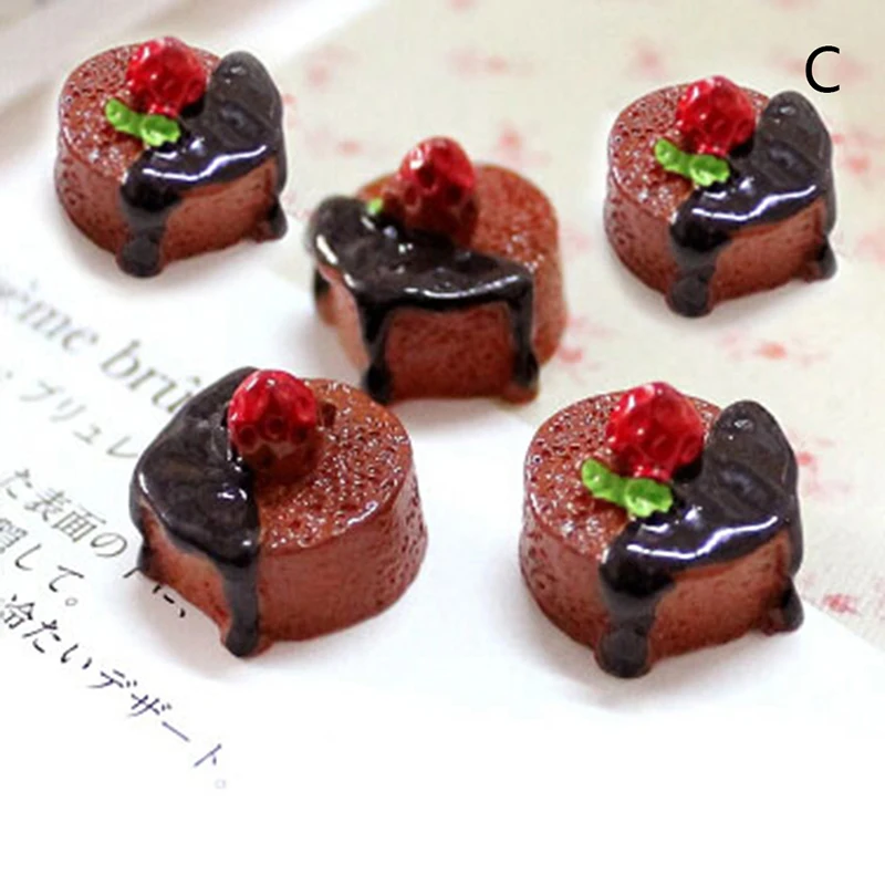 Artificial Bakery Cake Bread Food Fruit Banana DollHouse Kitchen Toy Craft DIY Embellishment Accessories Fake Miniature