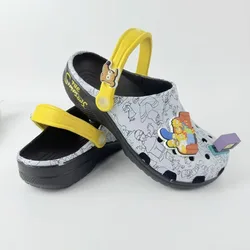 Creative Simpsons Cartoon Figure Unisex Soft - Soled Flip - Flops - M10   size 44 (The Simpsons)