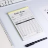 2-Pack Order Receipt Book, 2-Part Small Business Carbon-Free Sales Invoice Book, 5.5 x 8.3 inches 3