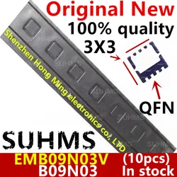 Conjunto de chips de QFN-8, set de 10 unidades, 100% nuevo, EMB09N03V B09N03V B09N03