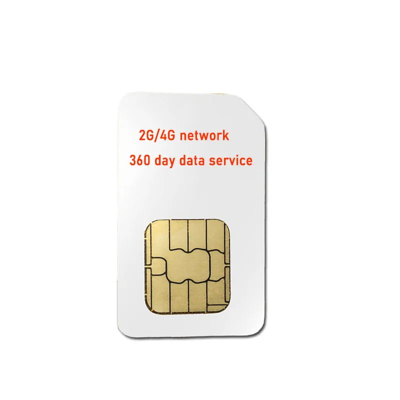 4G SIM Card Compatible with Pet GPS, G51, TK909, RQ31 Tracker, Asia Cat and Dog GSM Positioning Collar, 360 Day Service