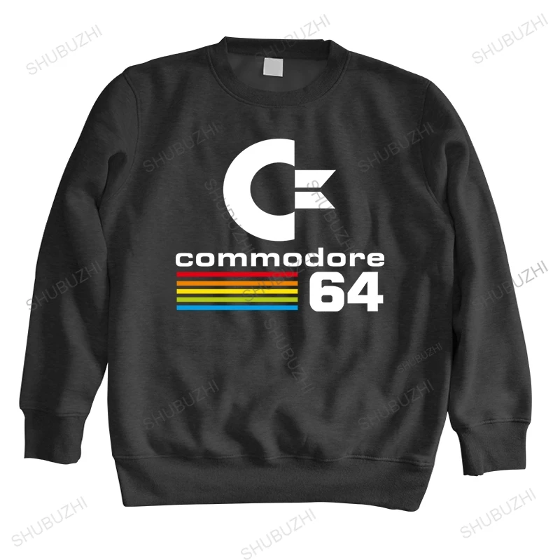 Nuova Felpa Hip-Hop Felpe Uomo O-Collo Vendita Calda Commodore 64 Retro Computer Vintage Brand Top Felpa Con Cappuccio Unisex Casual