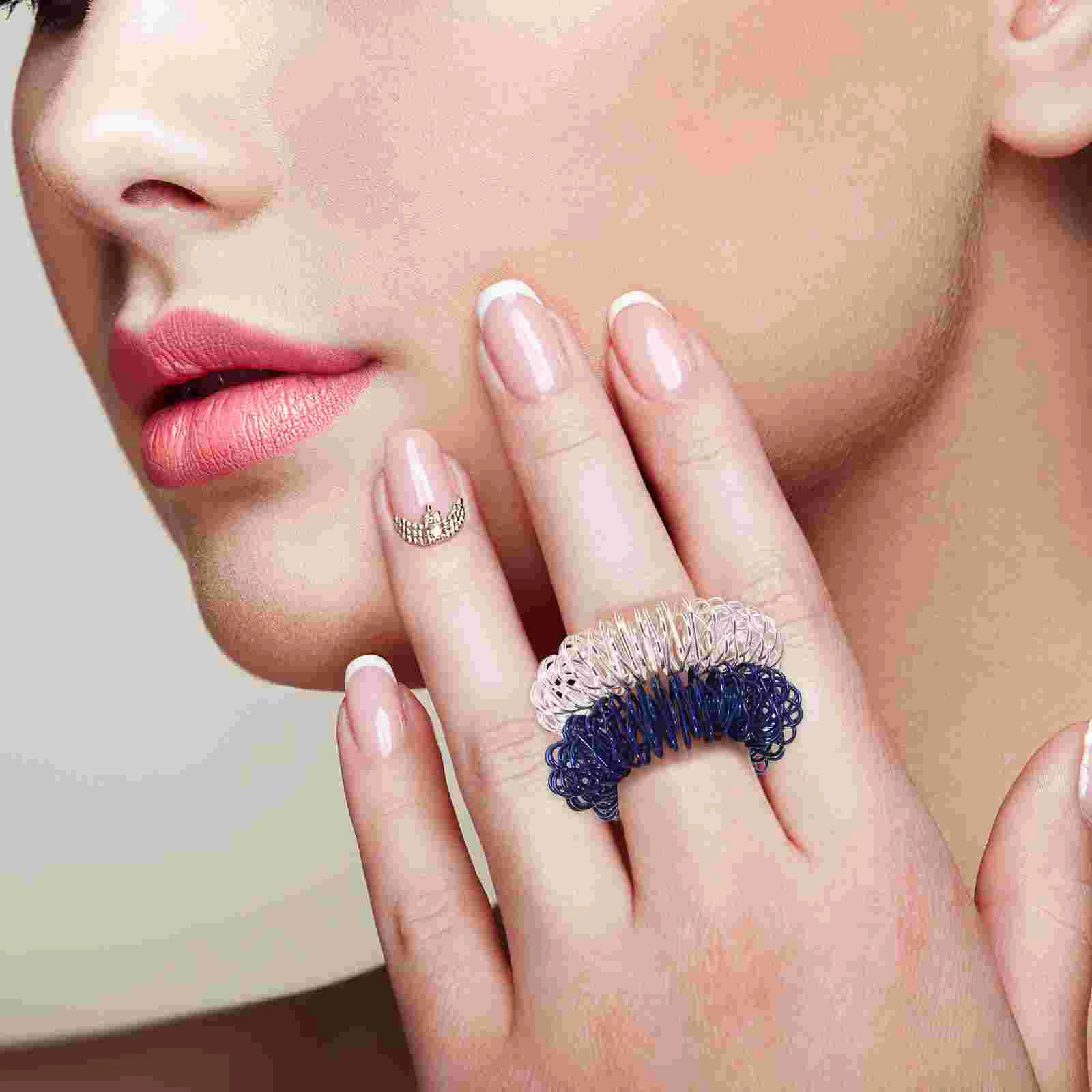 Finger massager massage Ring Health Care Set Home Use Health Care Tools Acupressure figure Massager Relax Finger Hand Care