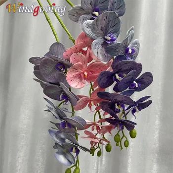 9-Head Butterfly Phalaenopsis Artificial Orchid 1