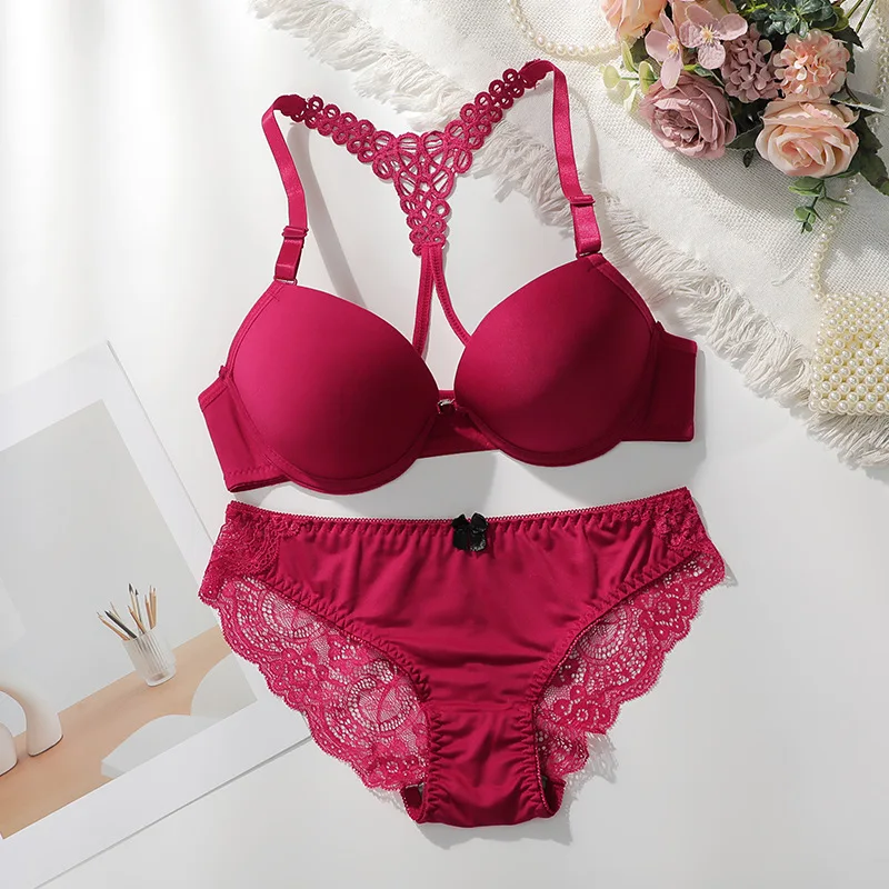 Women's Lingerie Ultra Sexy Lingеrie Female Underwear Lace Lingerie Set Woman Hot Lingeries Sets for Women Bra and Panty Set