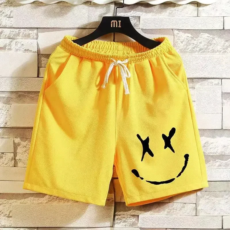 Fashion Men's Beach Shorts Funny Graphics 3D Printed Sweat Pant Hip Hop Breathable Sports Casual Cool Shorts Free Shipping 2