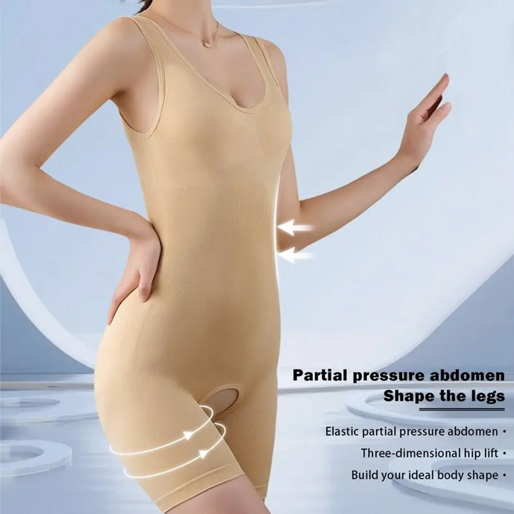 Full Body Shaper Waist Trainer Elasticated Bodysuit Shaper Butt Lifter Shapewear Postpartum Recovery Slimming Underwear