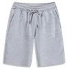 Summer Solid Men's Shorts Elastic Drawstring Shorts Joggers Loose Fitness Breathable Sports 5 piece Cotton Outfit Casual Pants 3