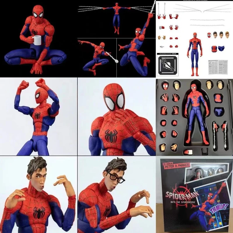 Inventario Autentico Marvel Legendary Sentinel Spider Man Action Doll Spider Universe Miles Sv Shf Morales Peni Parker Anime Doll
