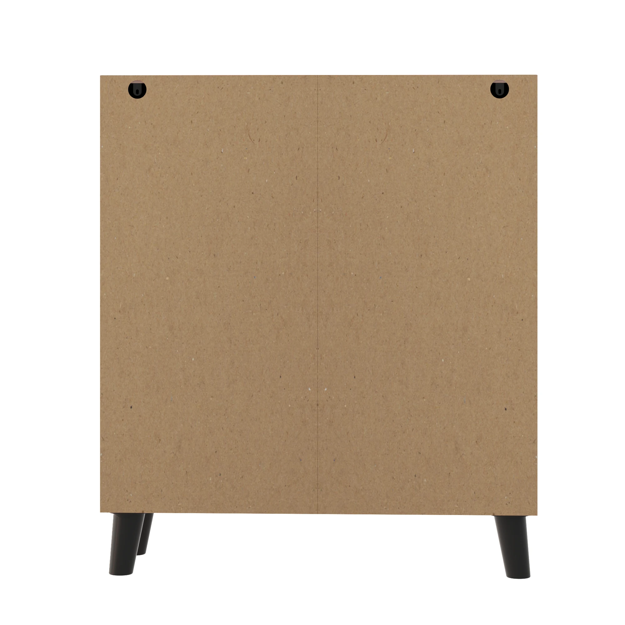 Moderner Schuhschrank mit dekorativem Rattanmuster, 80×32×91 cm, stilvoller Flurschrank mit Stauraum, geschlossenen Türen, Regal – Detail 14