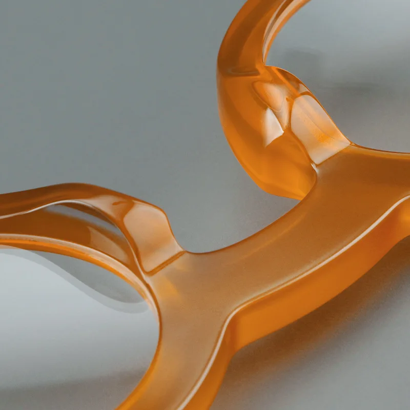 KLAR Männer Gläser Rahmen Mode Dicken Acetat Runde Designer Marke Myopie Brillen Handgemachte Optik Frauen Brillen – Detail 20