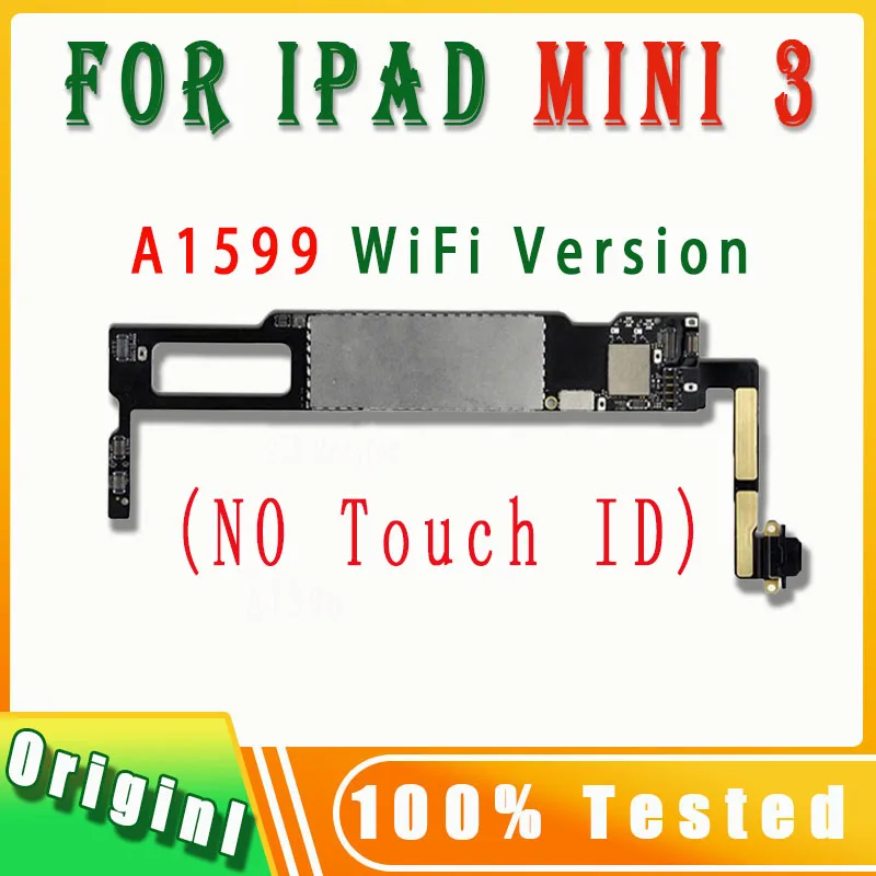 Iphone Motherboard Mobile Motherboard 100% Original NO iCloud A1432 A1489 A1599 A1538 For IPad mini 1 2 3 4 Motherboard A1395 A1416 A1458 For iPad 2 3 4 Logic Boards