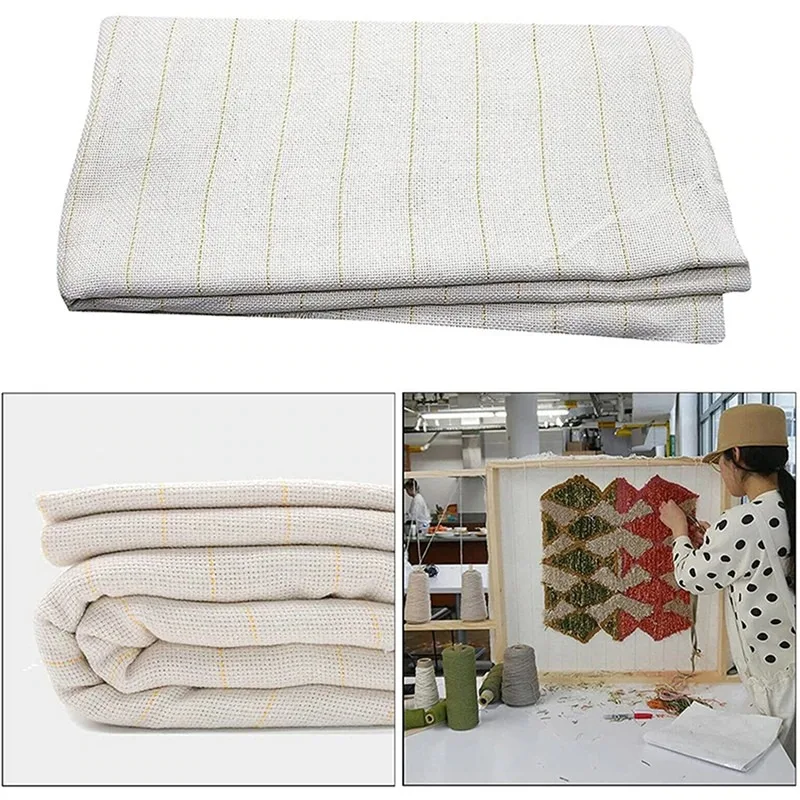 1*4M/1.5*1.5M Primary Tufting Cloth Backing Fabric For Carpet Weaving Knitting Material Rug Tufting Embroidery Fabric - 5