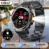 EIGIIS 2024 New KE3 Bluetooth Call Smart Watch Men Full Touch Screen Health Monitor Clock With Flashlight For IOS Android 1