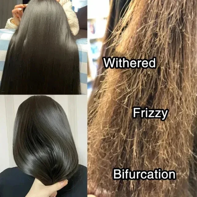Magic Hair Vitamin Capsule Keratin Oil Fast Restore Hair Soft Smooth Shiny Deep Moisturizer Frizzy Dry Scalp Hair Care Products 4