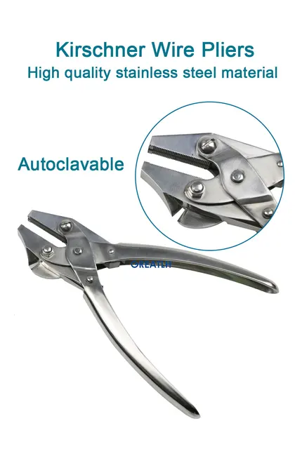 1pcs Stainless Steel Orthopedic Flat Nosed Parallel Pliers Orthopedic  Surgery Instrument - AliExpress