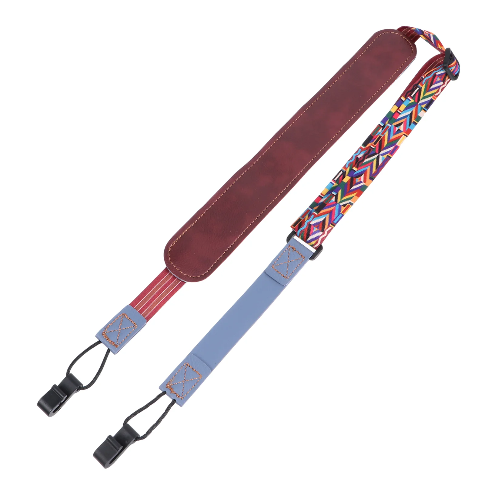 

Ukulele Strap No Drill Adjustable Double J Hook Ukulele Shoulder Strap
