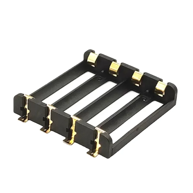 1x2x3x4x 18650 SMT Battery Holder 18650 SMD Battery Box Storage Case Container Power Bank Bronze Pins Rechargeable SMT