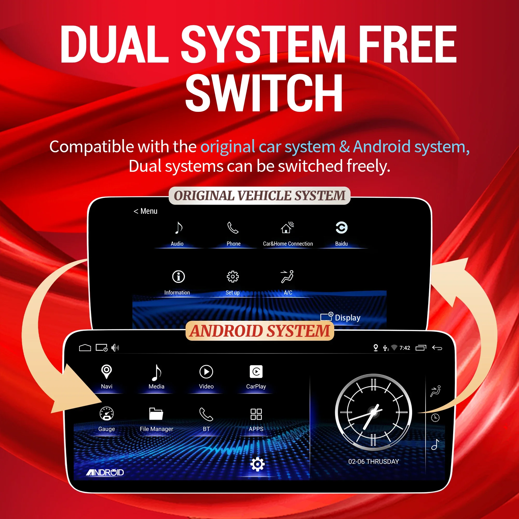 10,25 "Android 14 Radio de coche para Lexus Es240 Es250 Es350 Es 300H 2013-2017 Multimedia BT Carplay Snapdragon 668S pantalla de unidad principal 5
