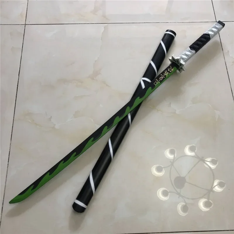 PU Sword Weapon Demon Slayer Cosplay Kochou Shinobu Samurai Sword Katana Ninja Knife Espada Prop Toy For Teen Cosplay Sword Cosplay Prop Cosplay Toy