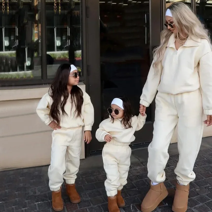 Kids Fleece Tracksuit Set 3